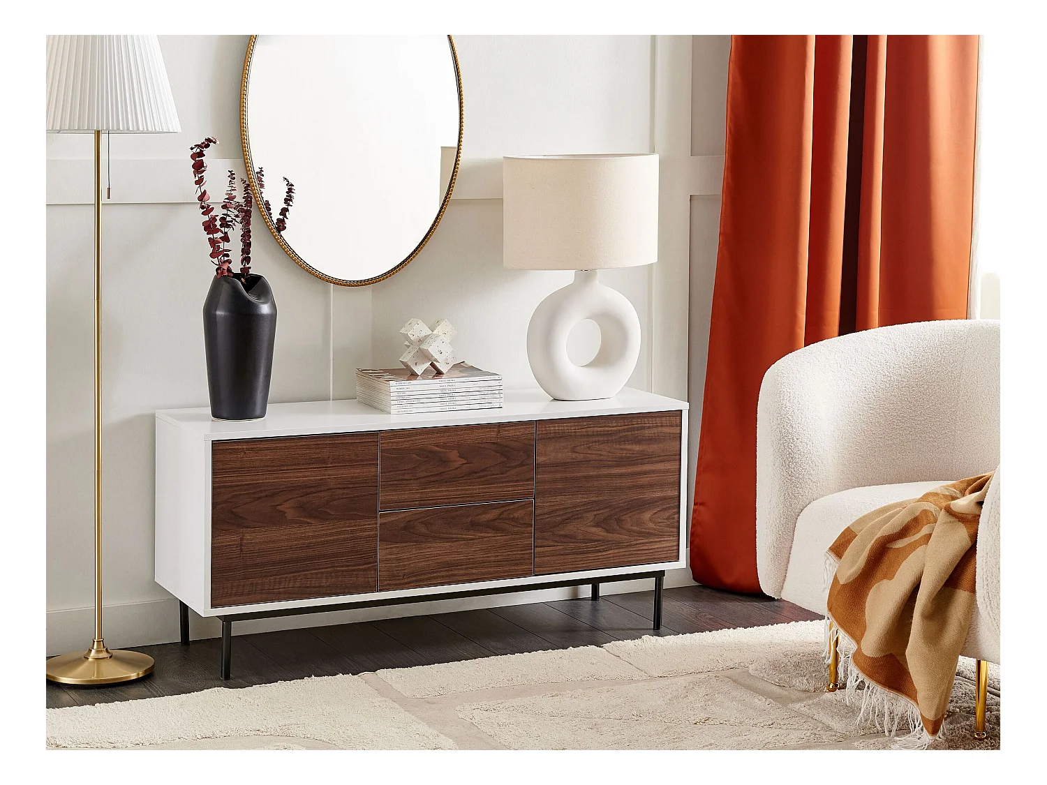 Armario OKLAND Blanco