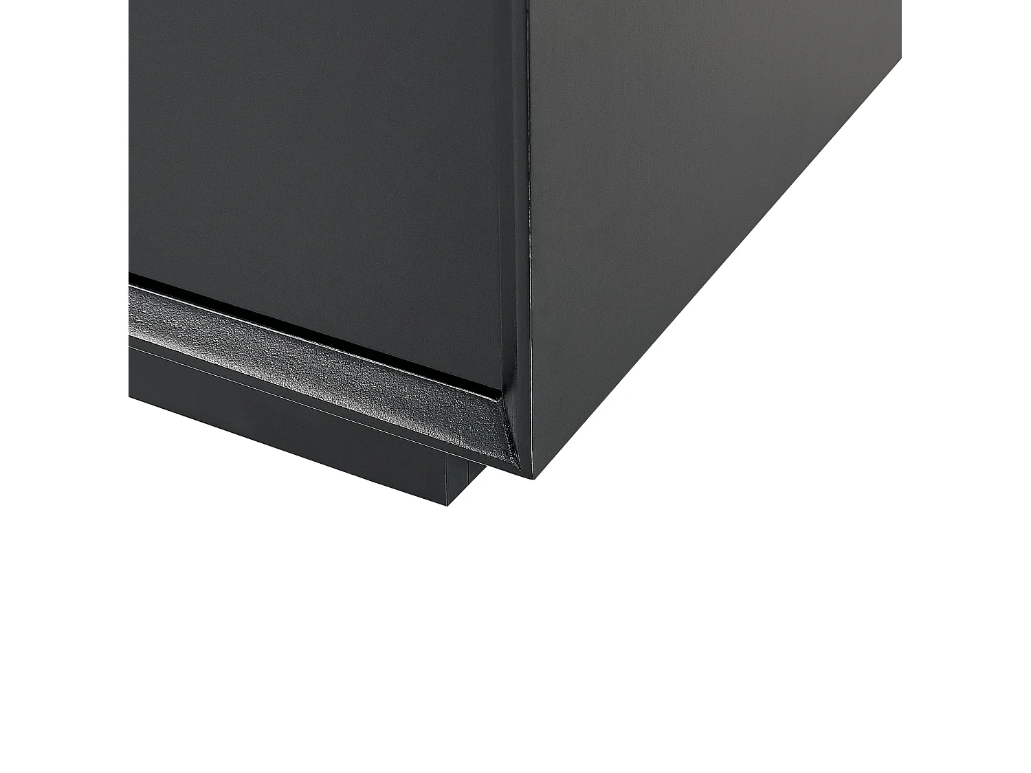 Commode à 4 portes noire OXNARD