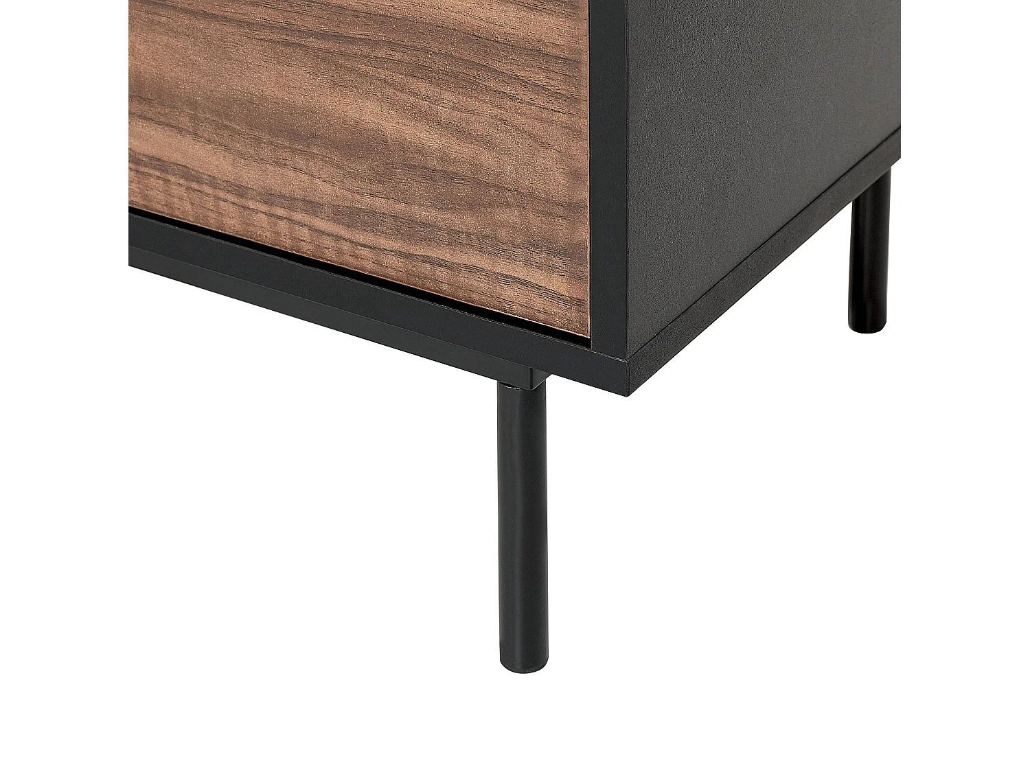 Armadio OKLAND Simil legno Nero