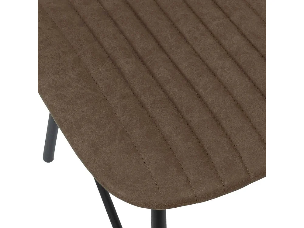 Chaise Taylor Marron - Lot De 2 Marron