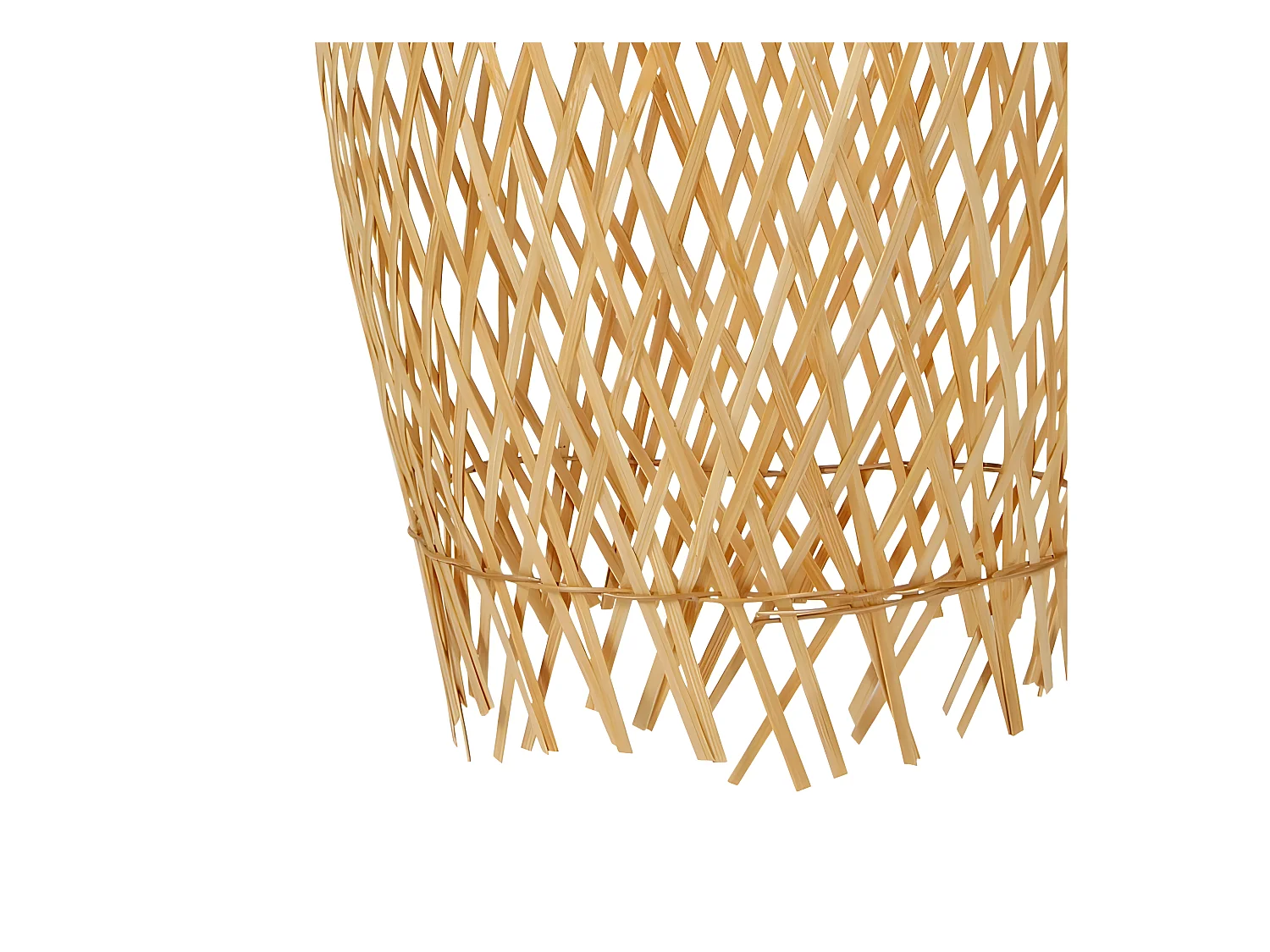 Suspension rotin Vela naturel Ostaria