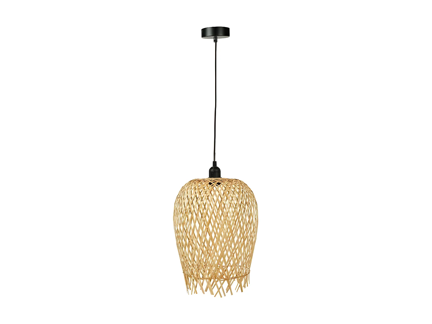 Suspension rotin Vela naturel Ostaria