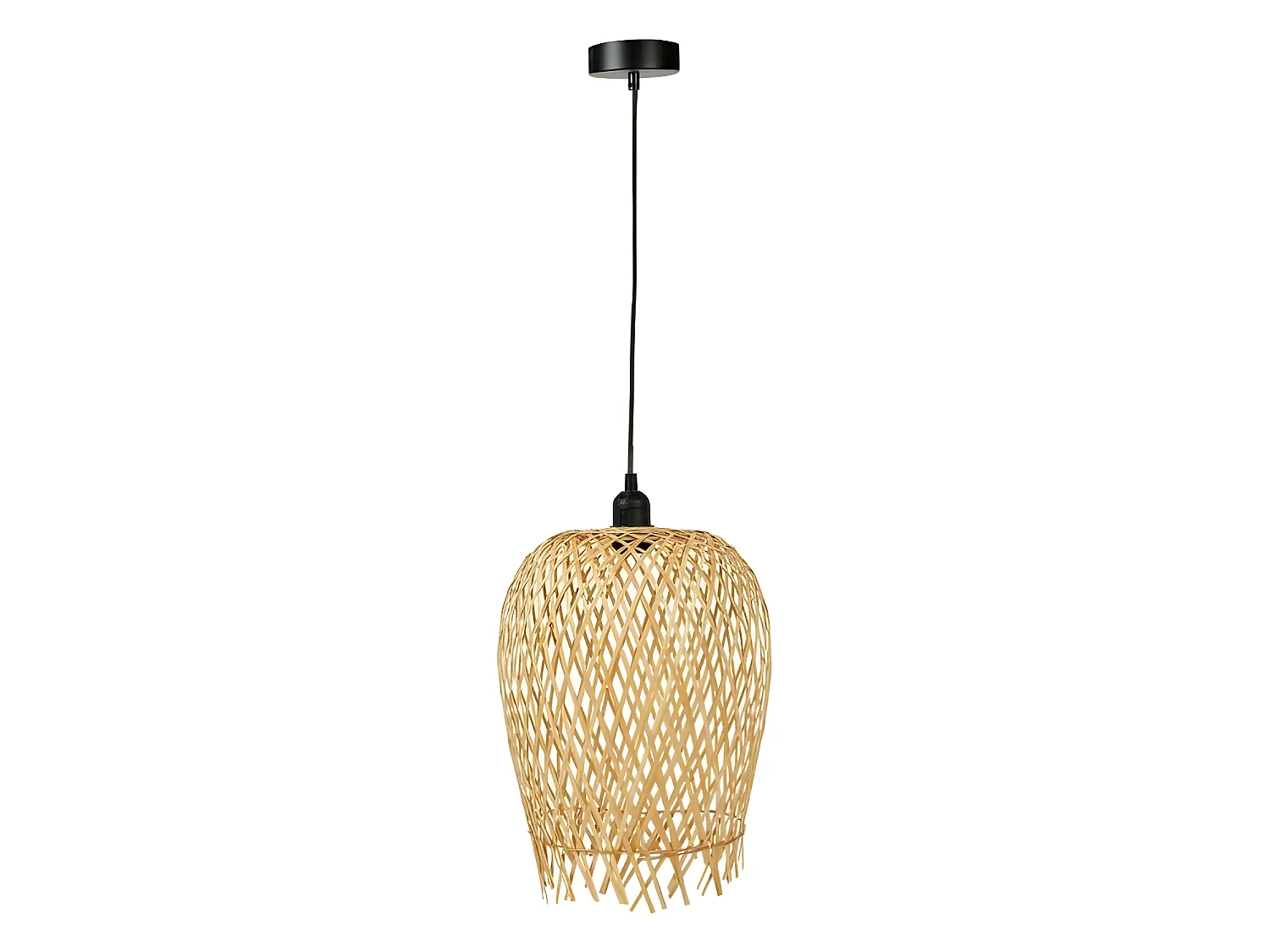 Suspension rotin Vela naturel Ostaria