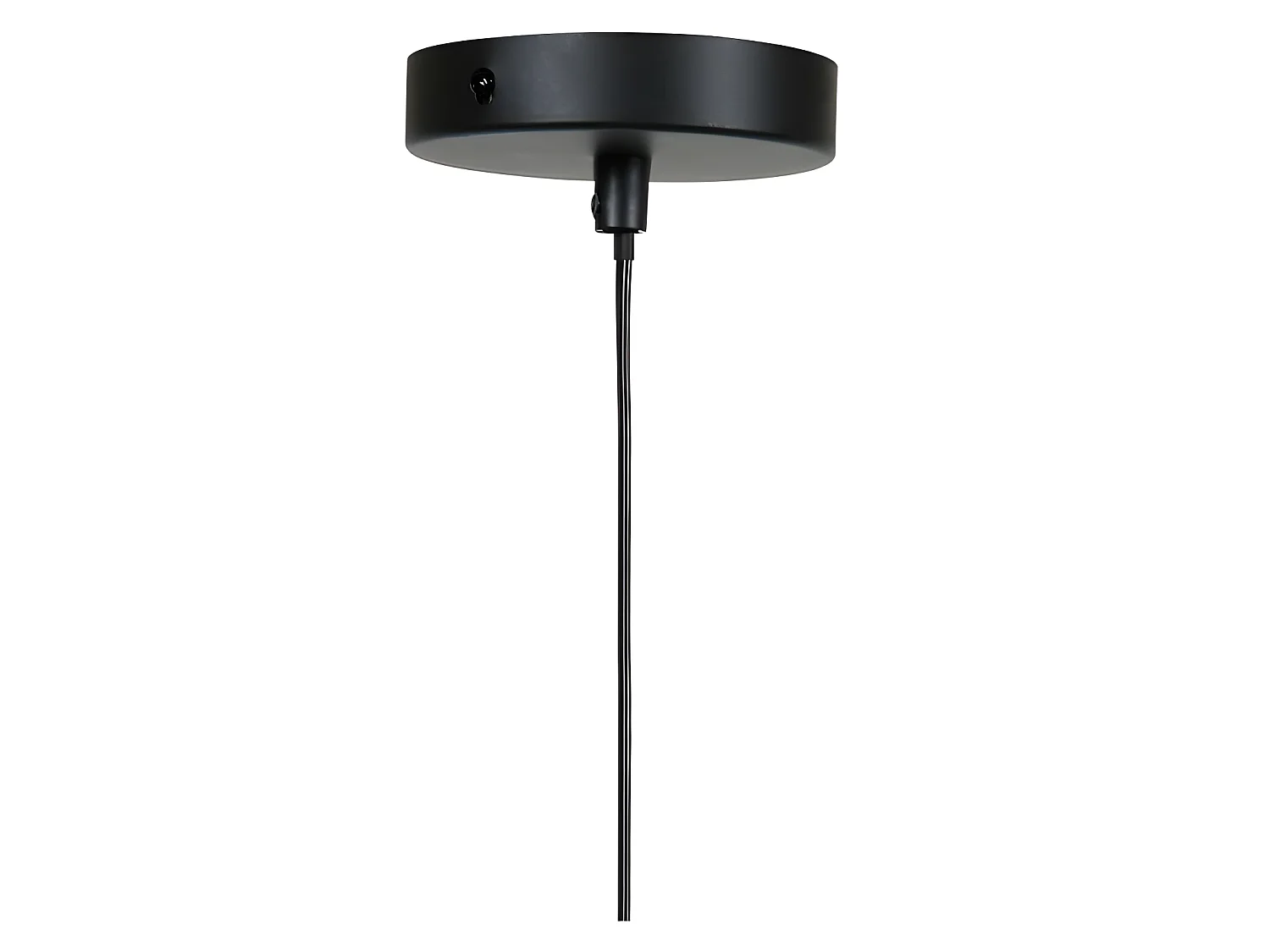 Suspension métal socle bois Ella Ostaria