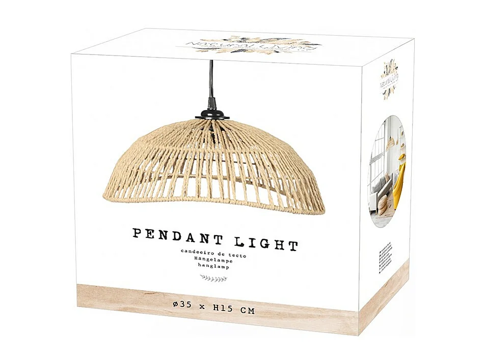 Suspension en corde Micha D35 Natural Living