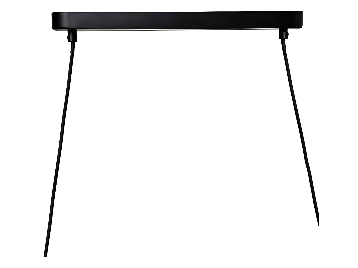 Suspension barre en bois 5 cordons simples Ostaria