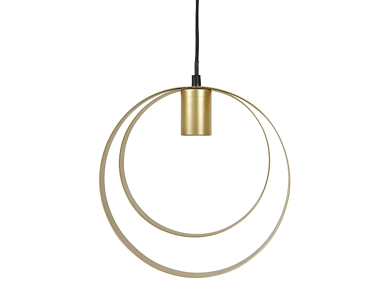 Suspension en métal doré D25.5 Saturne Ostaria