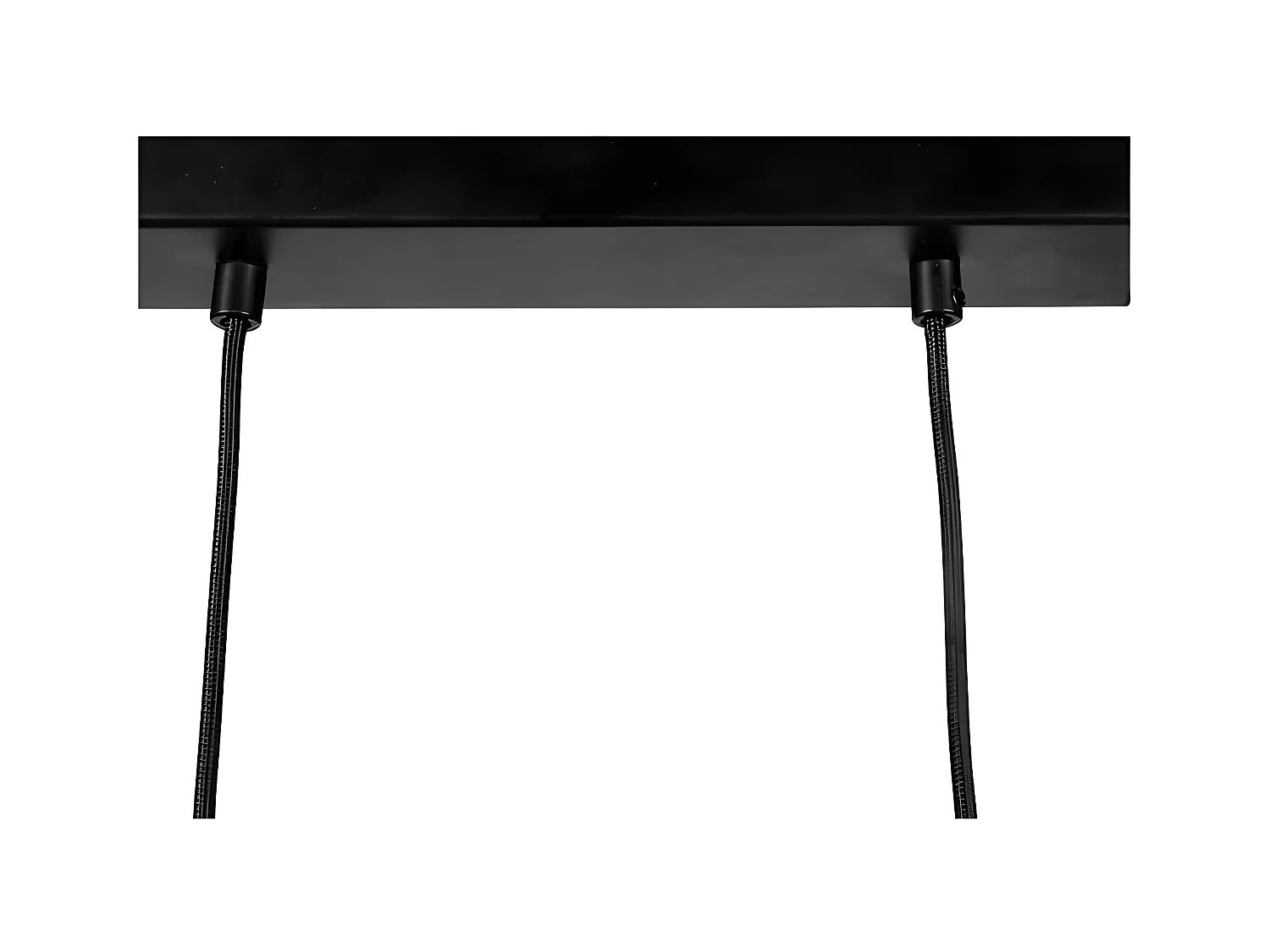 Suspension rampe grillage Ubi noir Ostaria