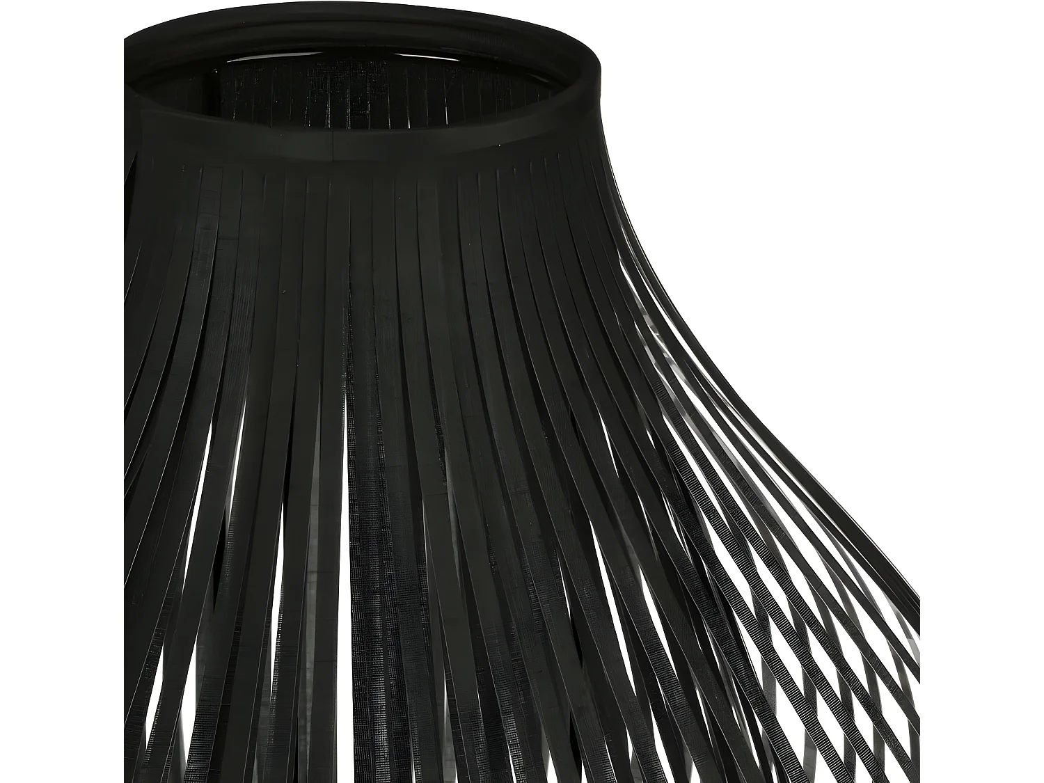 Lampe Suspension Pliante "Yisa" 44cm Noir