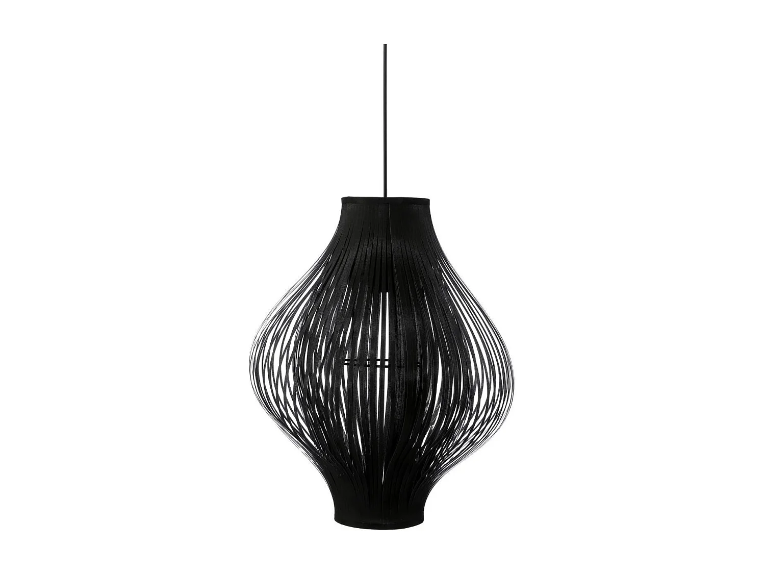 Lampe Suspension Pliante "Yisa" 44cm Noir