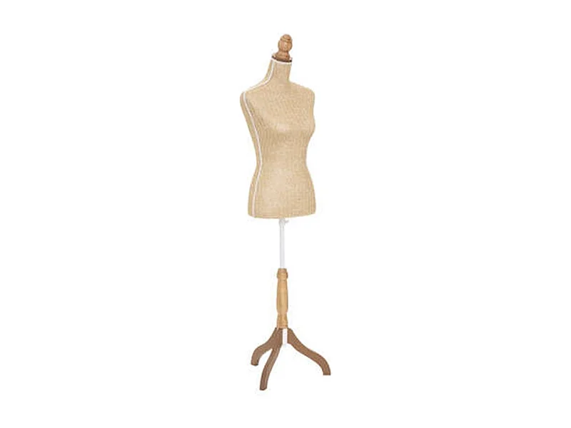 Mannequin Tressé en Bois "Carmen" 160cm Beige