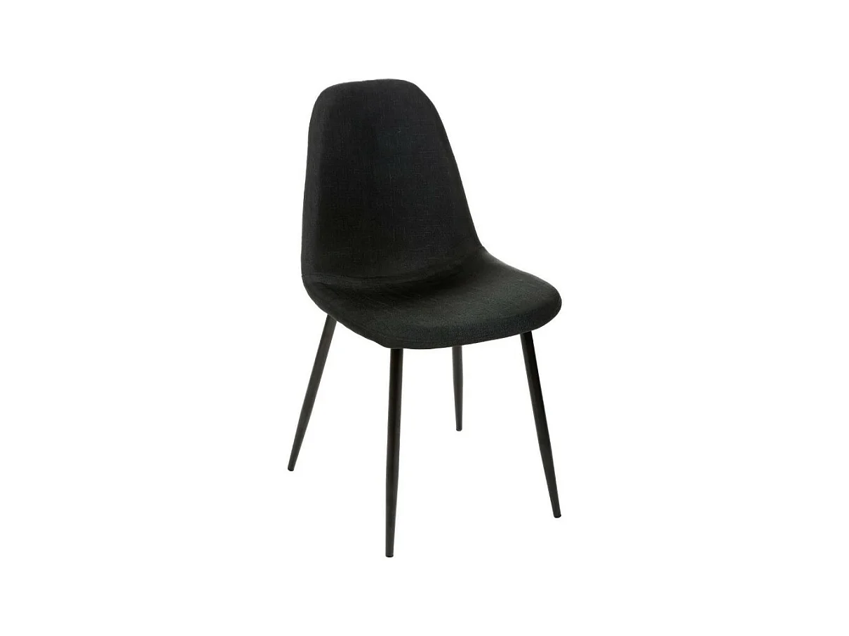 Lot de 4 Chaises Design "Nokas" 85cm Noir