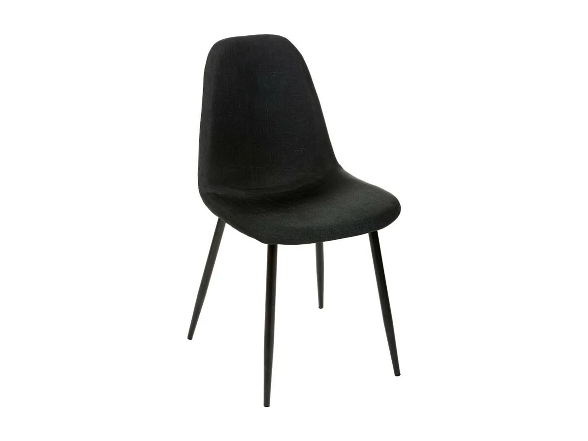 Lot de 4 Chaises Design "Nokas" 85cm Noir