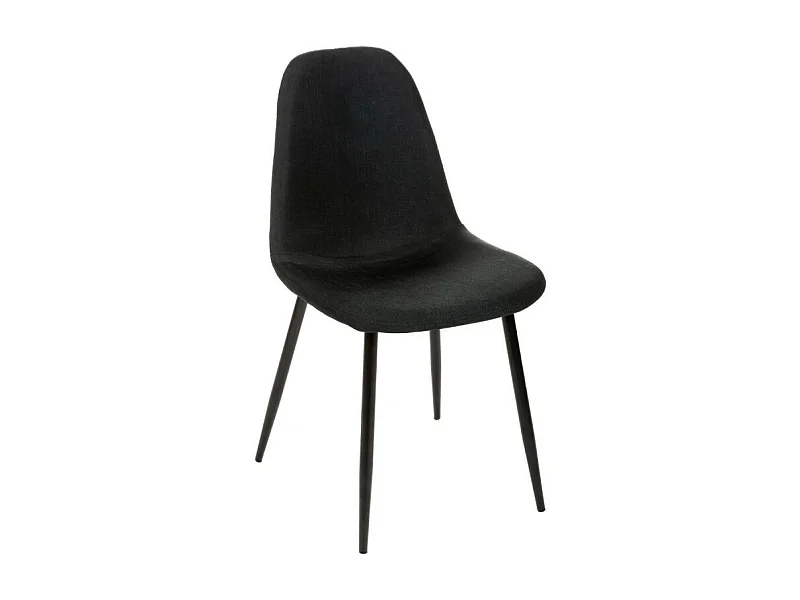 Lot de 4 Chaises Design "Nokas" 85cm Noir