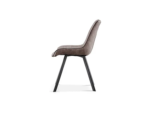 Chaise Pablo avec poignée gris clair