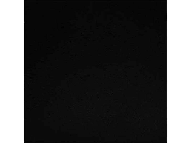 Chaise de table Assise Noire et pieds en fer façon Chêne