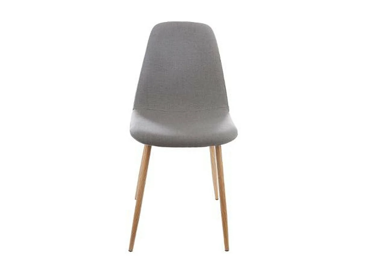 Lot de 4 Chaises Design "Roka" 85cm Gris Foncé