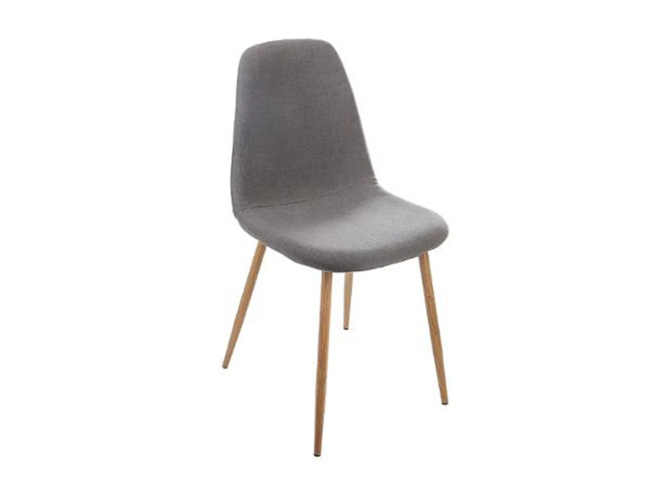 Lot de 4 Chaises Design "Roka" 85cm Gris Foncé