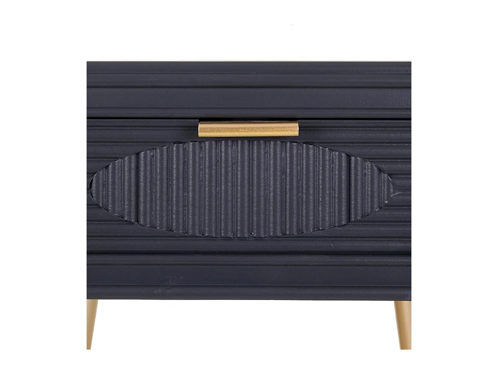 Tavolo in legno grigio scuro 47x39x67h