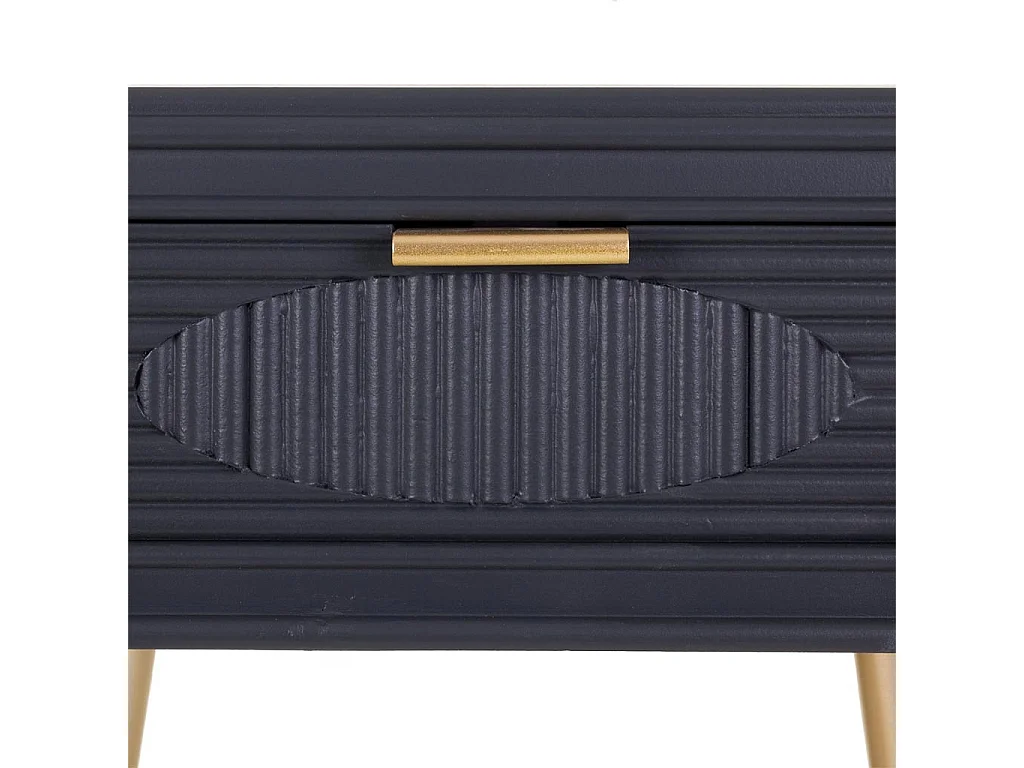 Tavolo in legno grigio scuro 47x39x67h