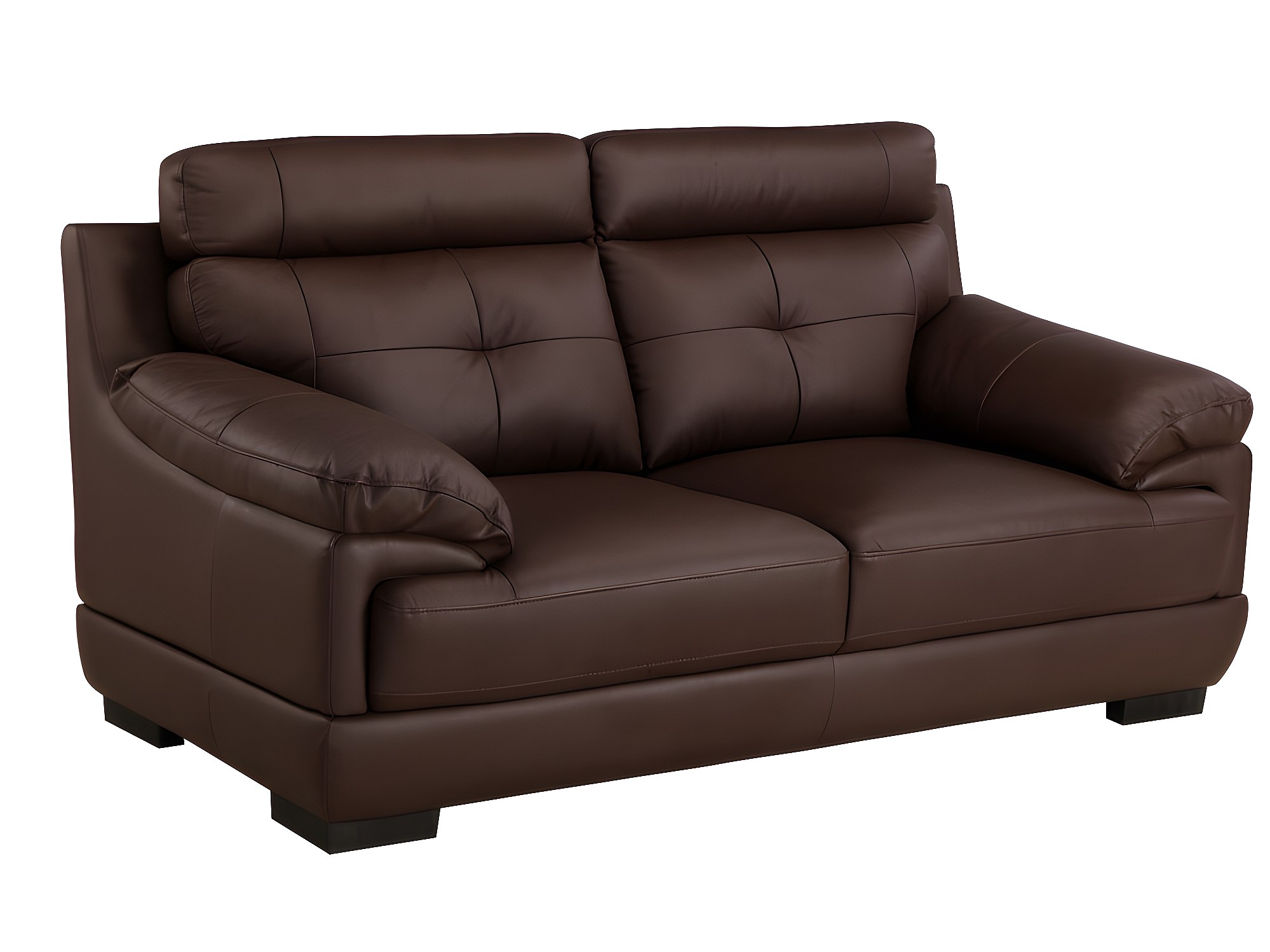Sofa de piel de bufalo Sillon Marrón MANUELLA
