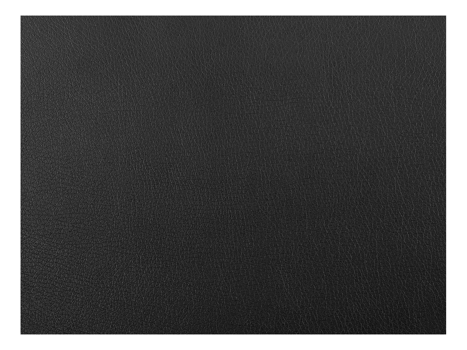 Canapé convertible clic clac en simili MIRELLA - Noir