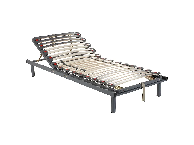 Lattenrost 3 Zonen verstellbar ErgoOpti Komfort - 80 x 200 cm