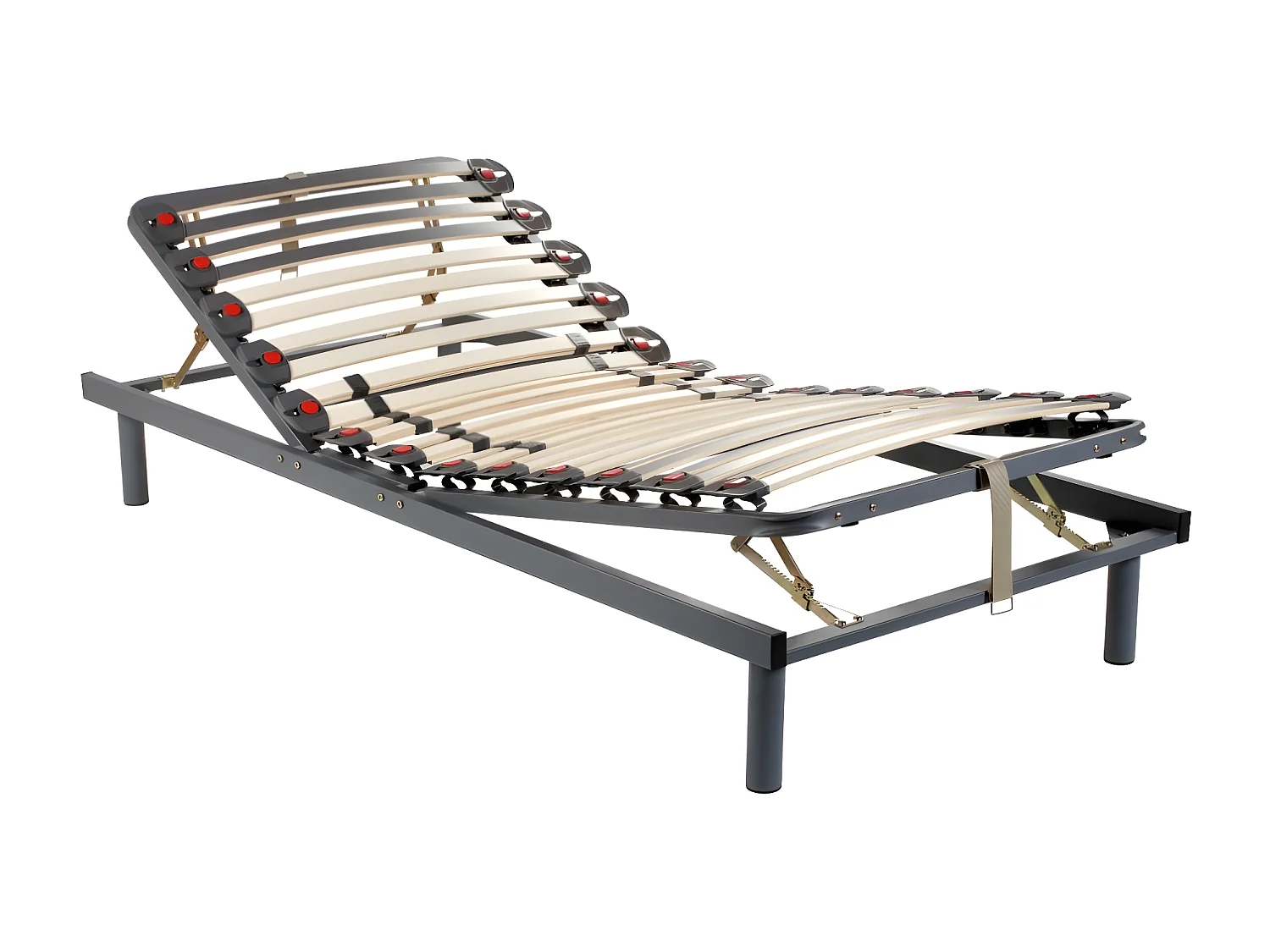 Lattenrost 3 Zonen verstellbar ErgoOpti Komfort - 80 x 200 cm