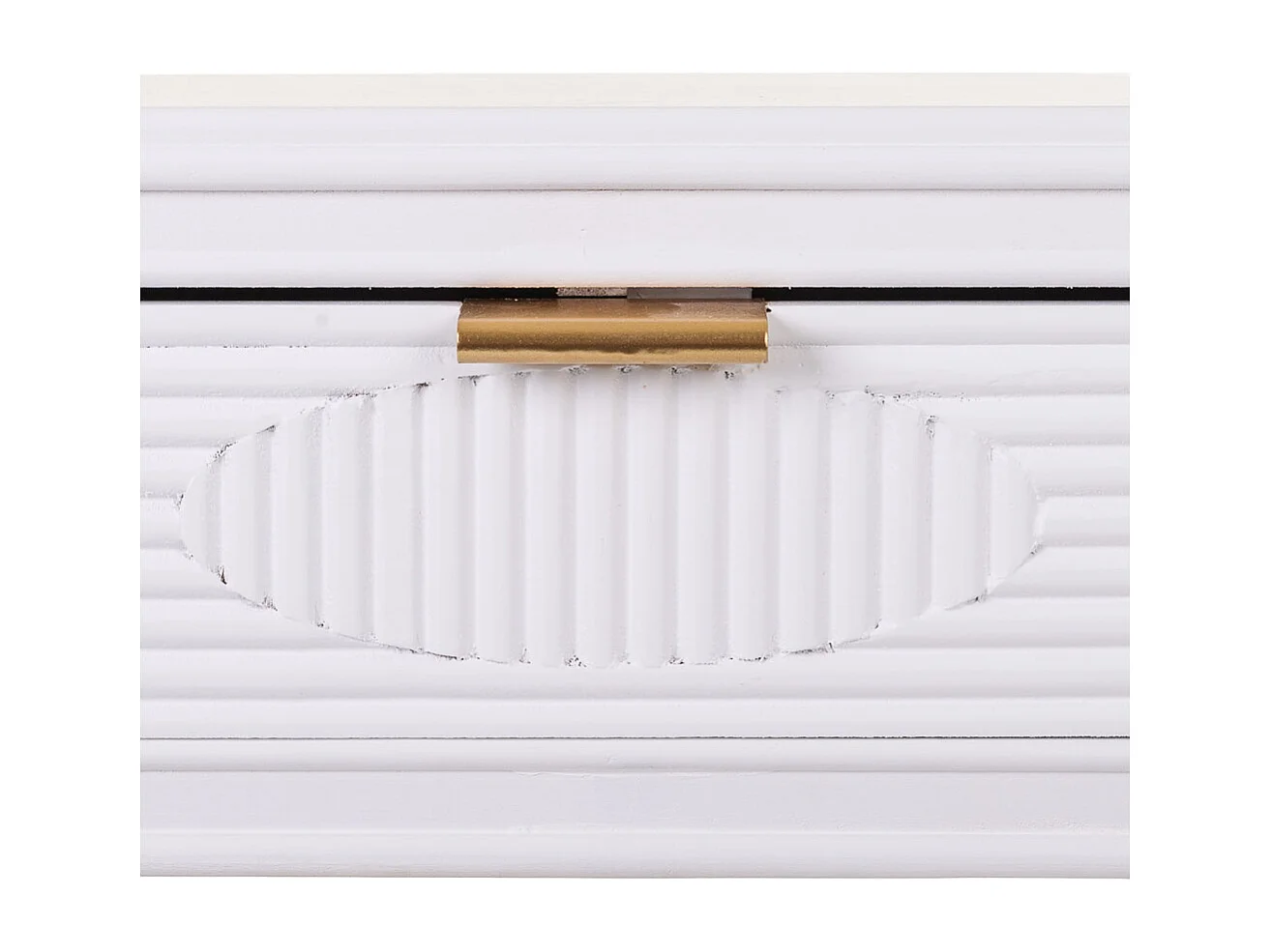 Mesita de madera blanca 47x39x67