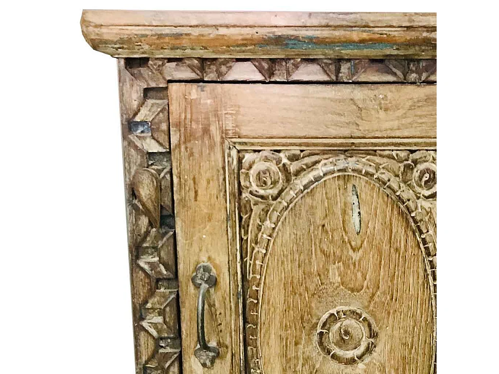 Mesa de cabeceira de madeira 48x28x70