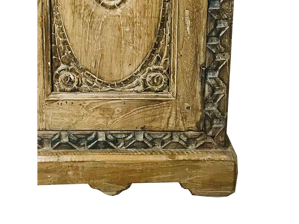 Mesa de cabeceira de madeira 48x28x70