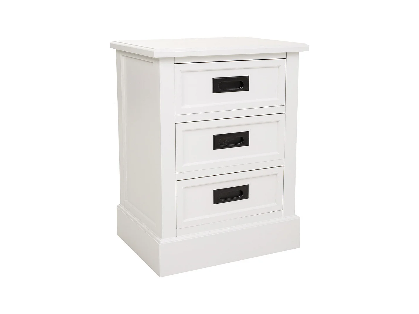 Mesita de madera blanca 45x35x60