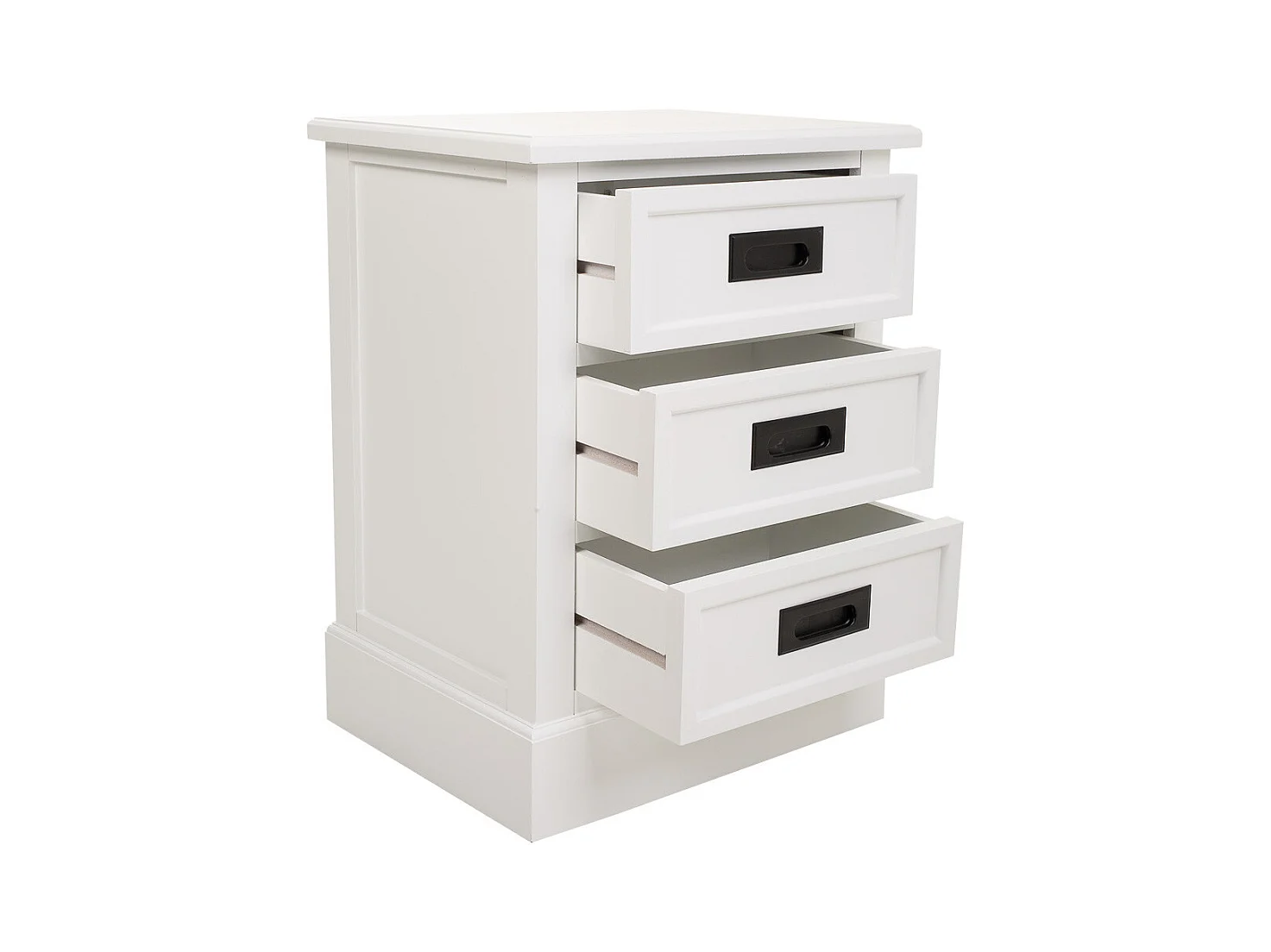 Mesita de madera blanca 45x35x60