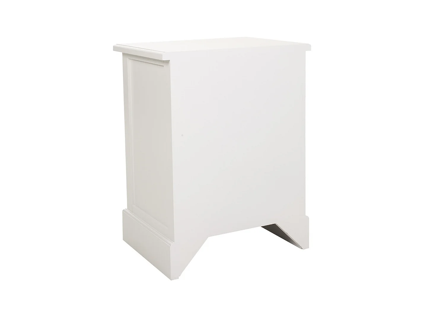 Mesita de madera blanca 45x35x60