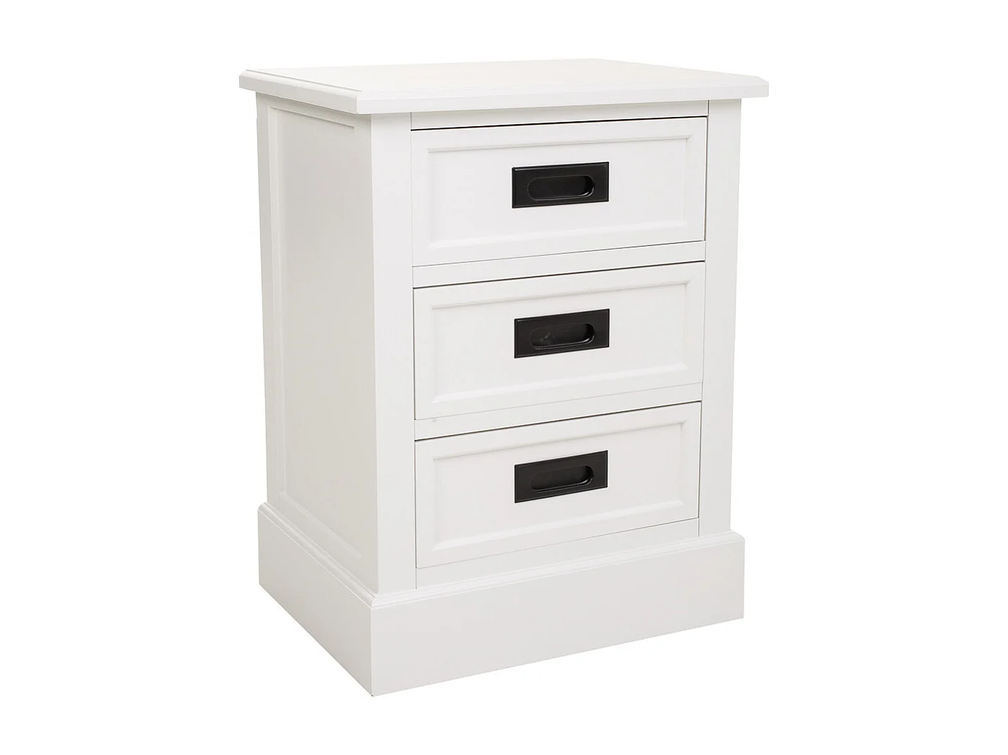 Mesita de madera blanca 45x35x60