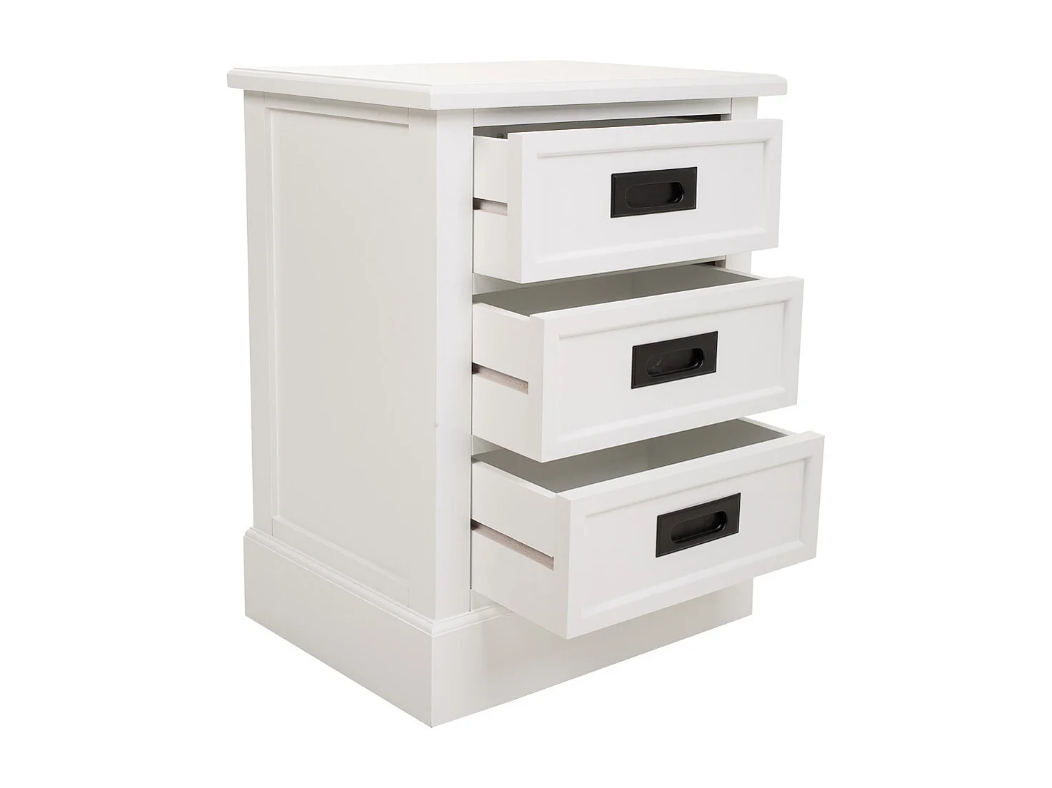 Mesita de madera blanca 45x35x60