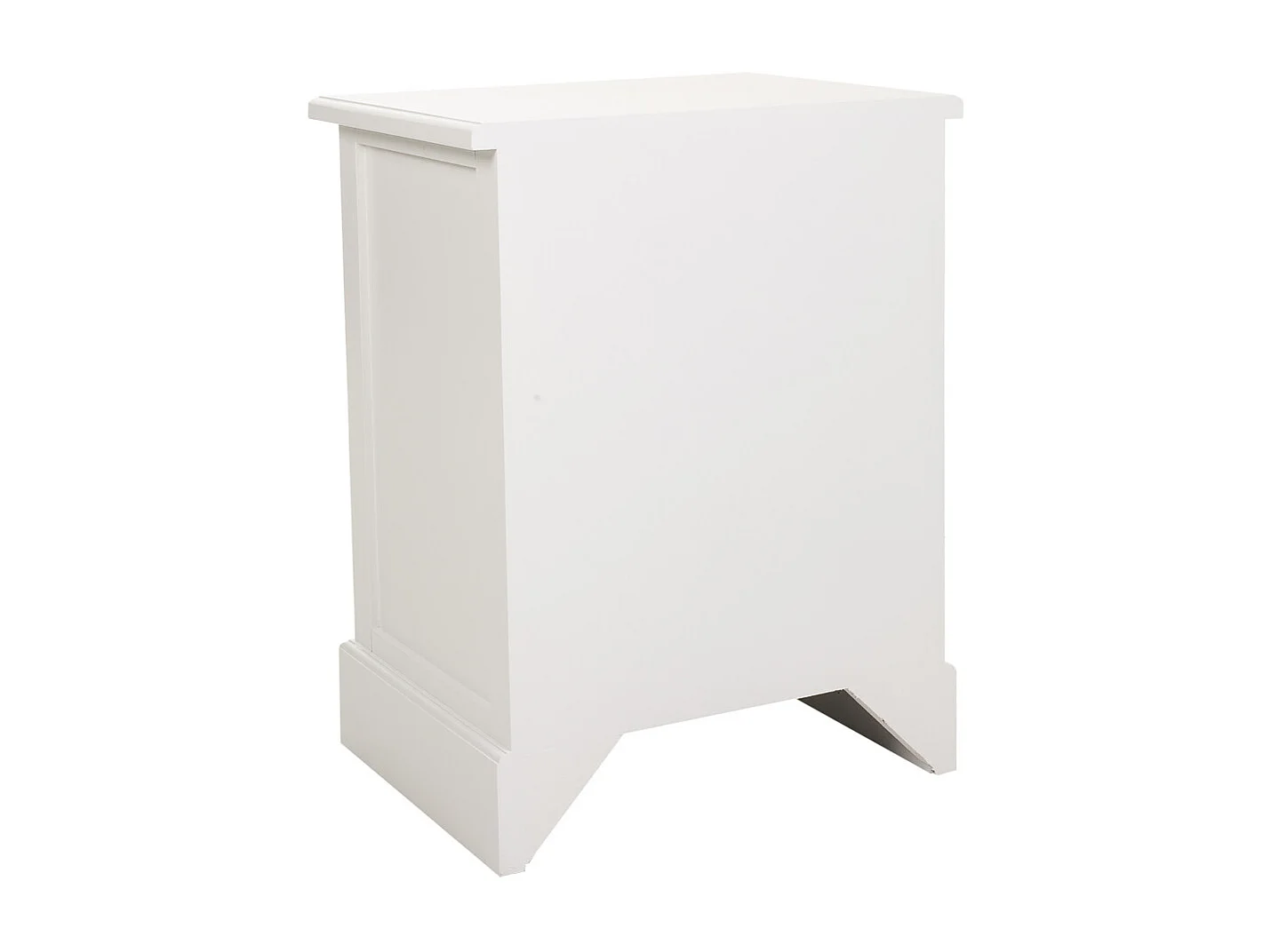 Mesita de madera blanca 45x35x60