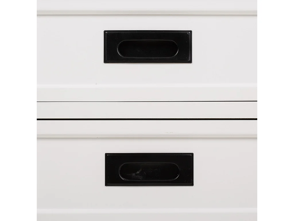 Mesita de madera blanca 45x35x60