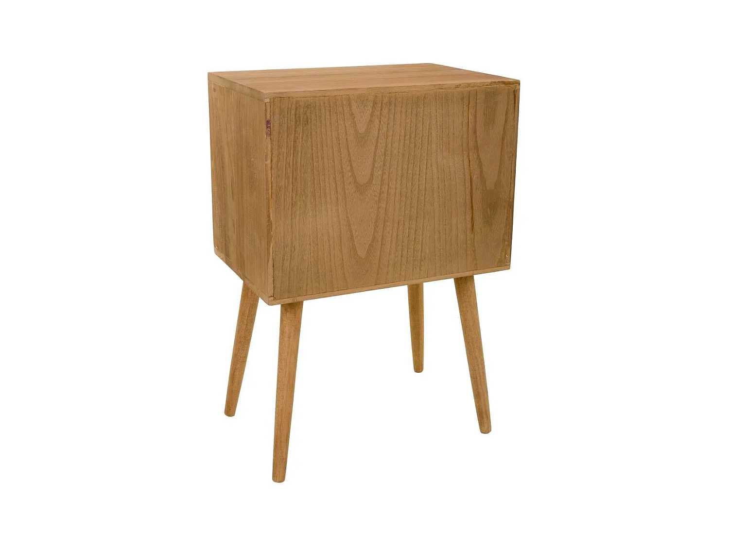Brauner Nachttisch aus Holz 50x38x73