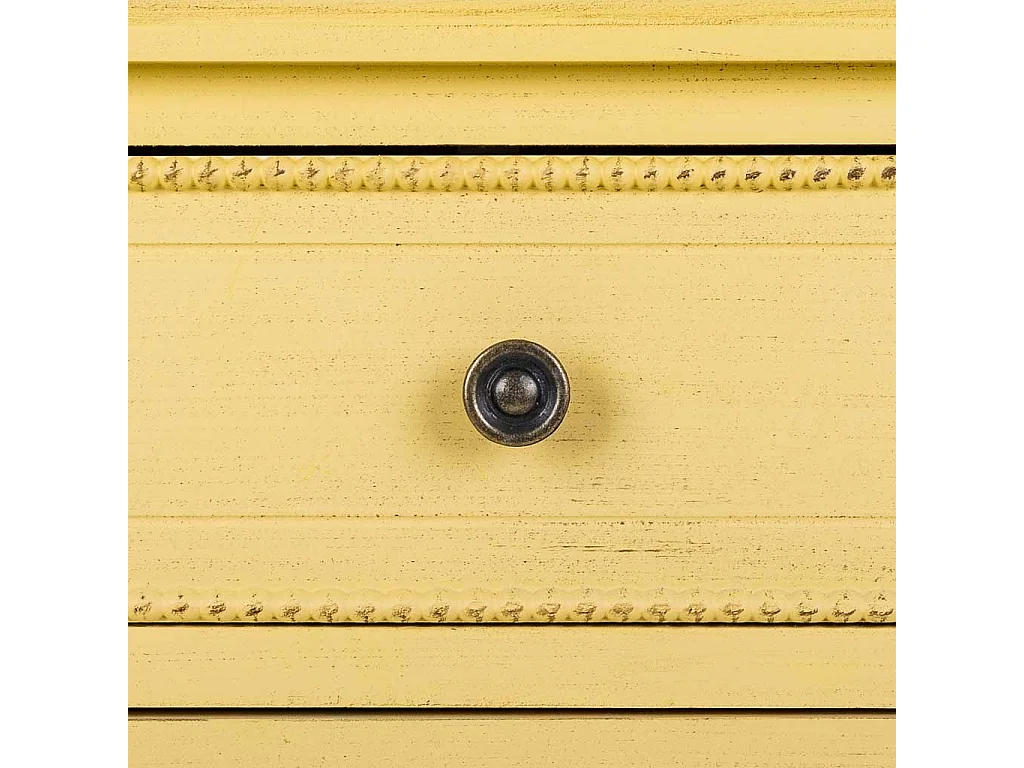 Comodino in legno beige 45x36x72