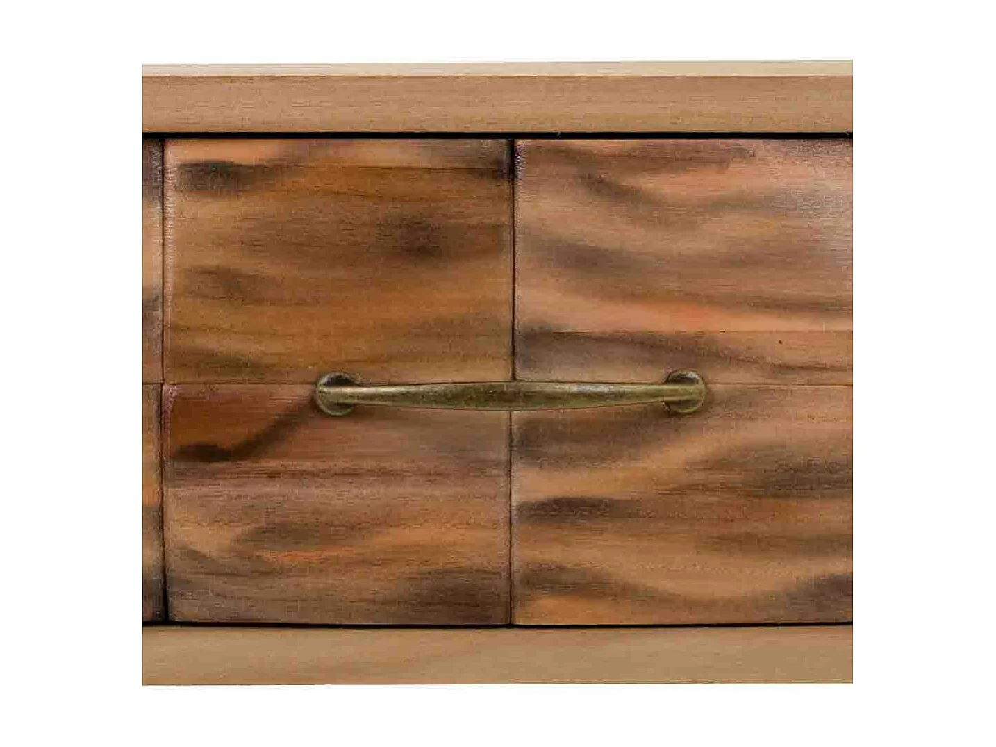 Brauner Nachttisch aus Holz 44x38x63