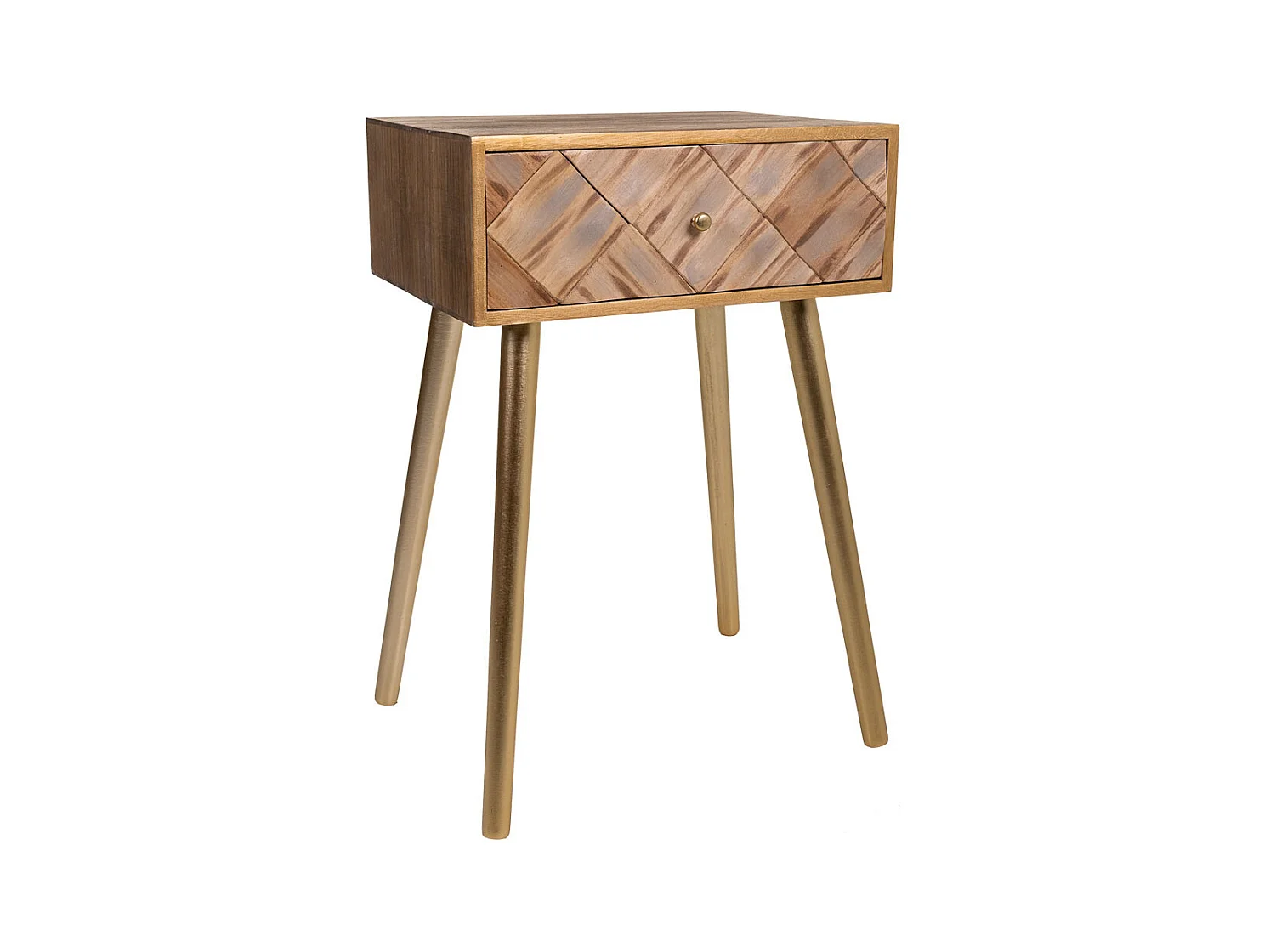 Tavolo in legno marrone 45x34x67h