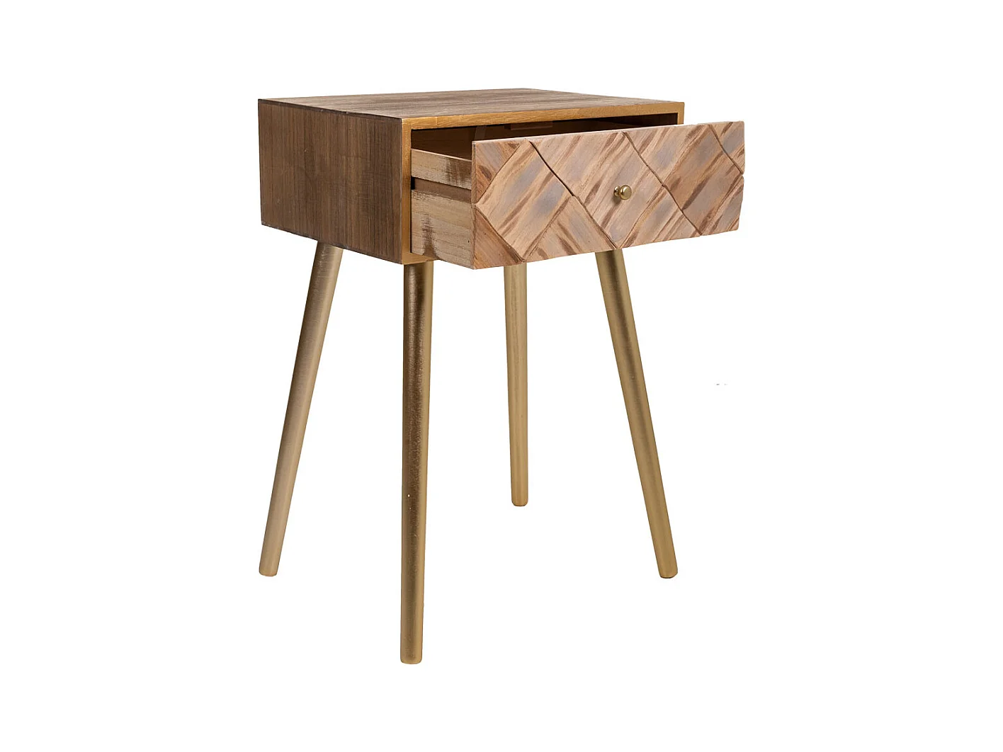 Tavolo in legno marrone 45x34x67h