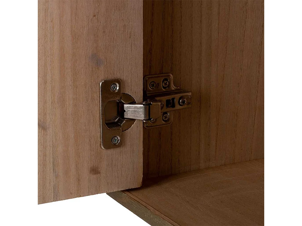 Comodino in legno marrone 40x35x71