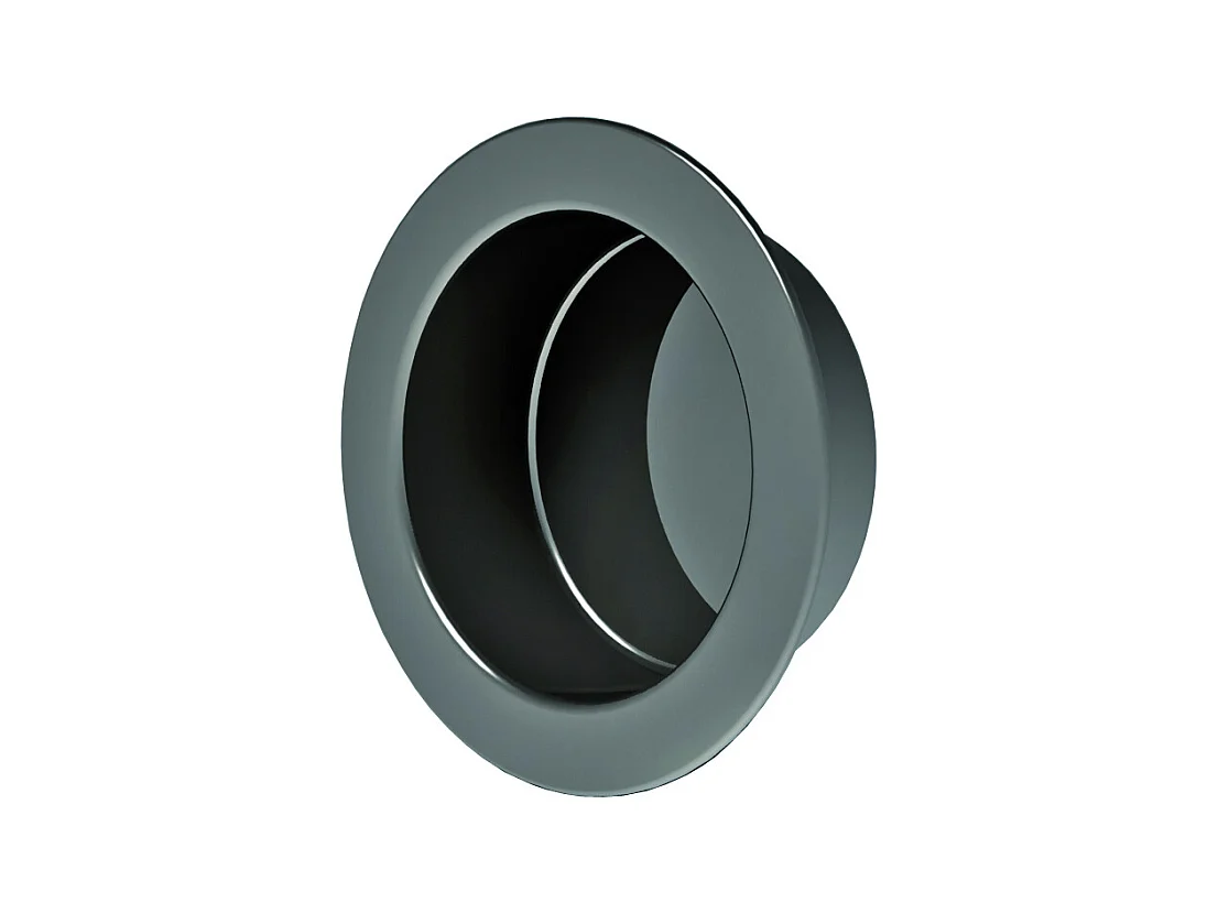 Porte Coulissante Athena Ral7035 Vitree H204 X L83 + Rail Alu Et Coquilles Gd Menuiseries