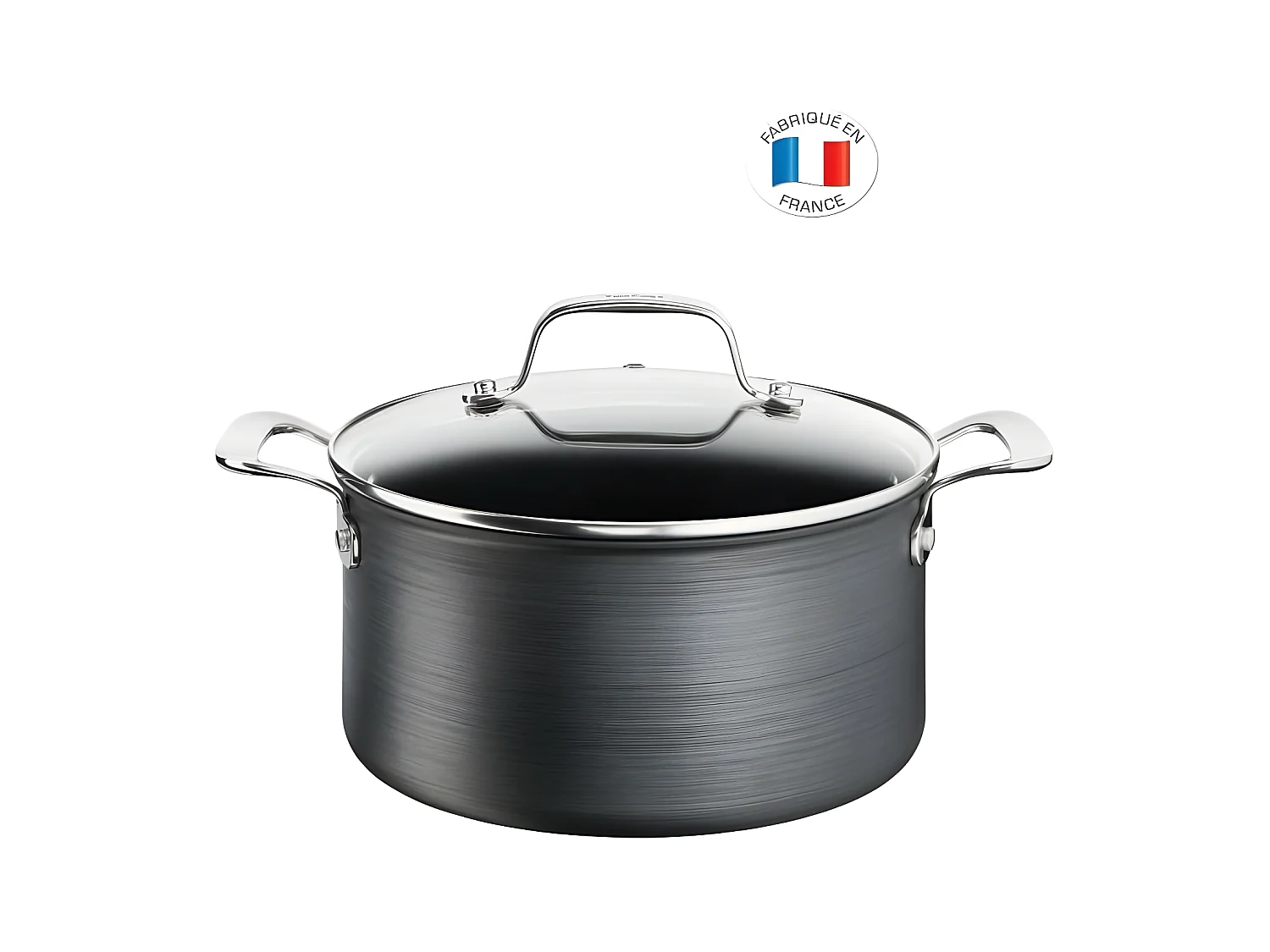 Tefal Faitout aluminium 24cm avec couvercle - g2564602