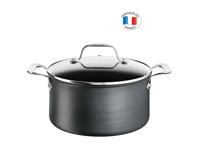 Tefal Faitout aluminium 24cm avec couvercle - g2564602