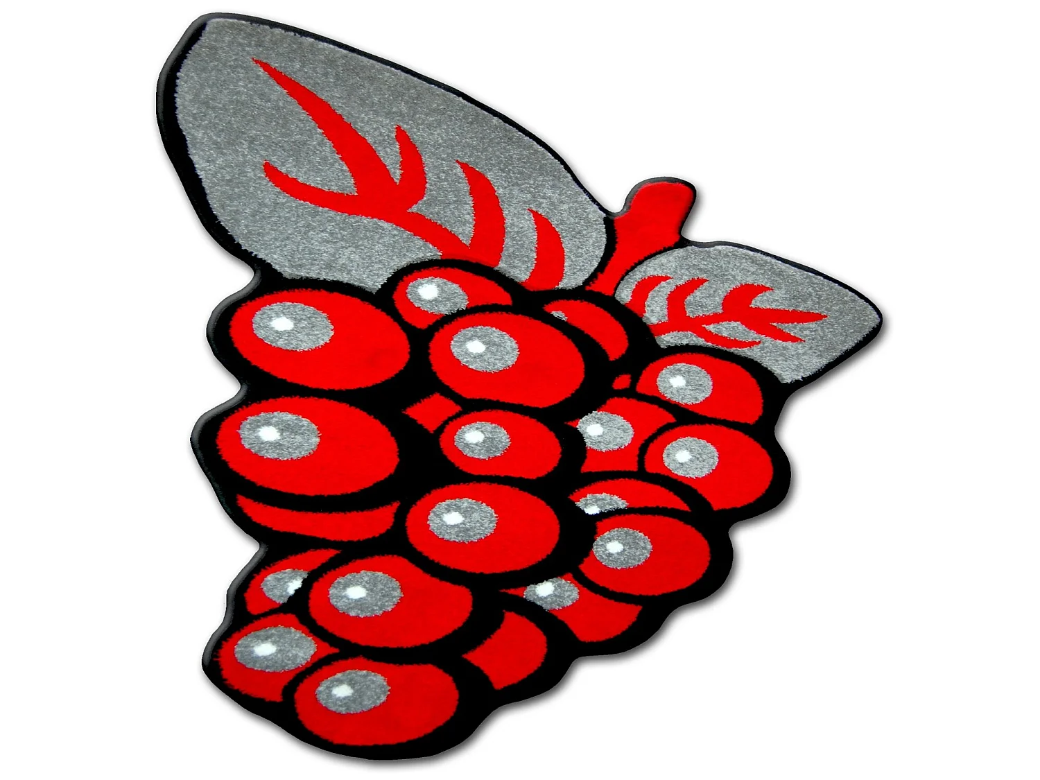 Kindertapijt HAPPY C299 Druiven Rood 80x80 cm