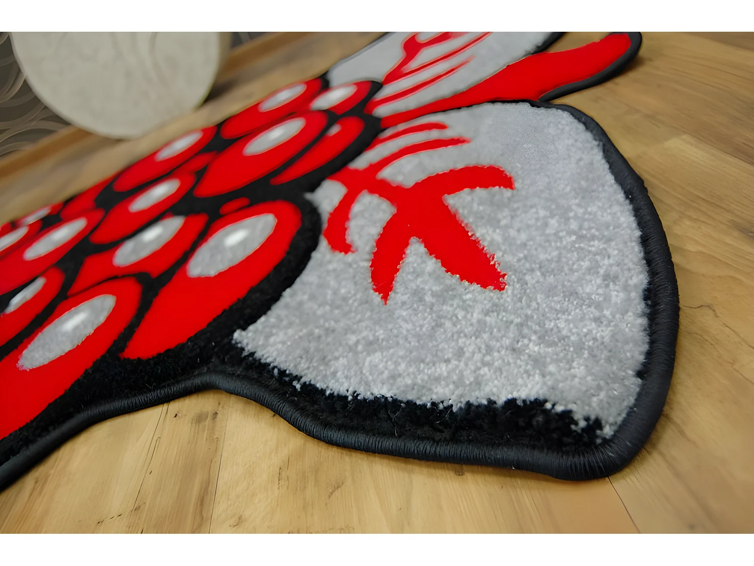 Kindertapijt HAPPY C299 Druiven Rood 80x80 cm