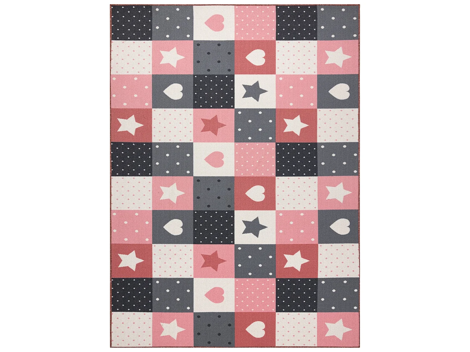 Tapis pour enfants STARS étoiles / gris 400x400 cm